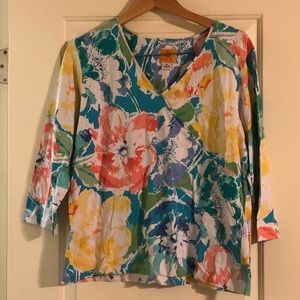 Floral top size XL